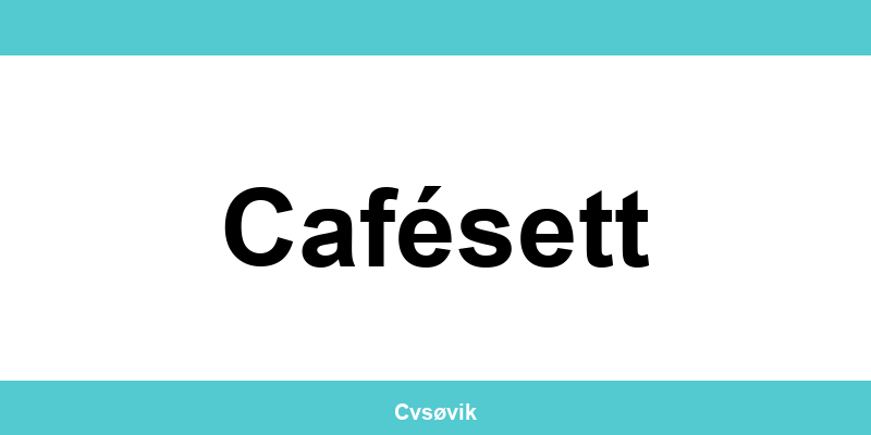 Kontakt Clas Ohlson-butikker i Cafésett