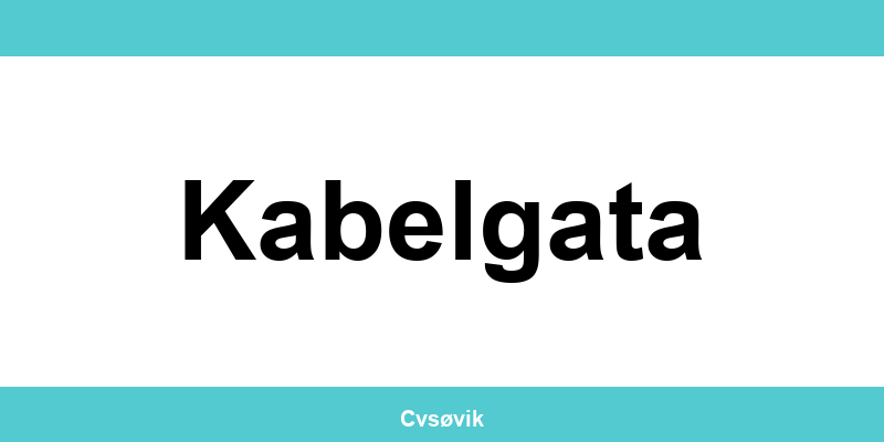 Kontakt Clas Ohlson-butikker i Kabelgata