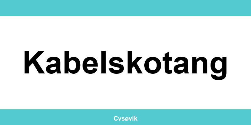 Kontakt Clas Ohlson-butikker i Kabelskotang